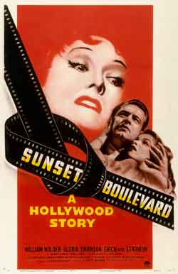 Movie poster from 'Sunset Boulevard.' © Paramount Pictures/Courtesy of the Margaret Herrick Library, Academy of Motion Picture Arts and Sciences; All images courtesy of the Skirball Cultural Center in Los Angeles.