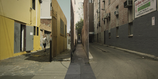Still from “A Garden of Parallel Paths” video by Daniel Crooks photo. Courtesy Daniel Crooks and Anna Schwartz Gallery, Australia.