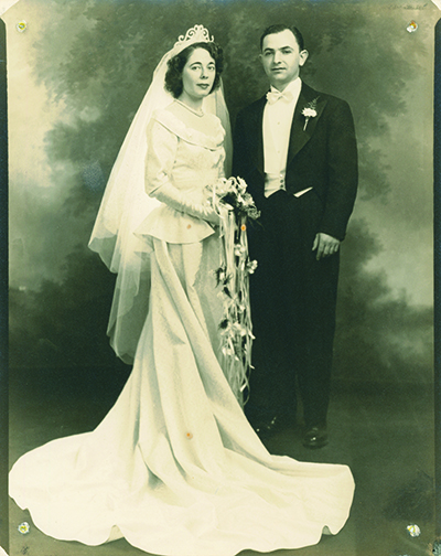 Freda and Israel Eisenberg. Photo courtesy of Sandy Eisenberg Sasso.