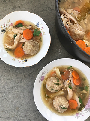 Andrew Zimmern and His Grandmother's Potted Chicken ...