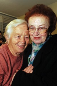Hana Katz (left) and Klara Blaier/ Isaac Harari Courtesy of Yad Vashem