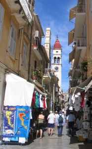 Alley shopping in Old Town. Photo by Esther Hecht.