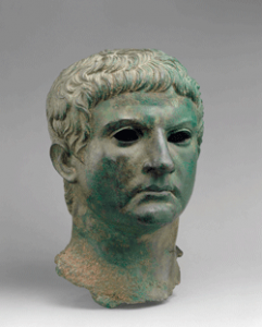 Herod cultivated strong ties with the Roman leadership, including the general Marcus Agrippa, whose bronze bust is on display at the Israel Museum.Courtesy of the Metropolitan Museum of Art, NY.