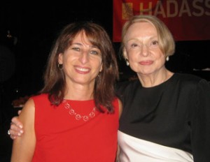 Aileen Bormel (left) and Mona Wood, syposiuim cochairs.