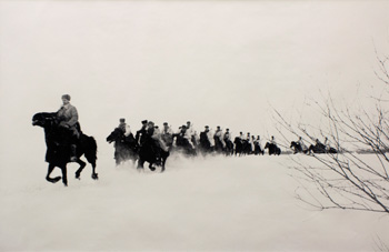 'Behind Enemy Lines,' Dmitrii Baltermants. Gelatin silver print. On loan from Teresa and Paul Harbaugh, CU Art Museum, University of Colorado Boulder.