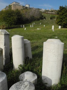 The cemetery in Ancona. 