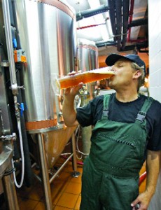 Brewmaster Jeremy Welfeld. Courtesy of Jem's Beer Factory.