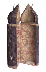 Minaret-shaped Torah case. Courtesy of the Museum of Jewish Heritage– A Living Memorial to the Holocaust.