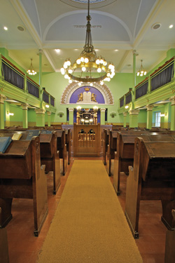Helsinki's synagogue. Photo by Jono David.