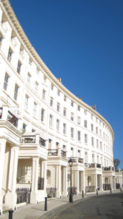 Adelaide Crescent. Photo courtesy of www.visitbrighton.com.