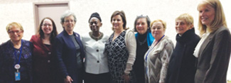 Hadassah's United Nations Team.