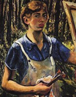 Lee Krasner's self-portrait.