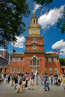 Independence Hall. Photo by G. Widman for Visit Philadelphia.