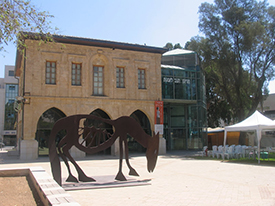 Negev Museum of Art. Photo by Esther Hecht.