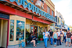 Walk down hip South Congress Avenue. Photo courtesy of Denise Chambers.