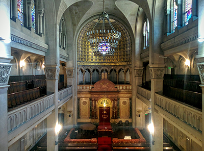 Templo Libertad's sanctuary.