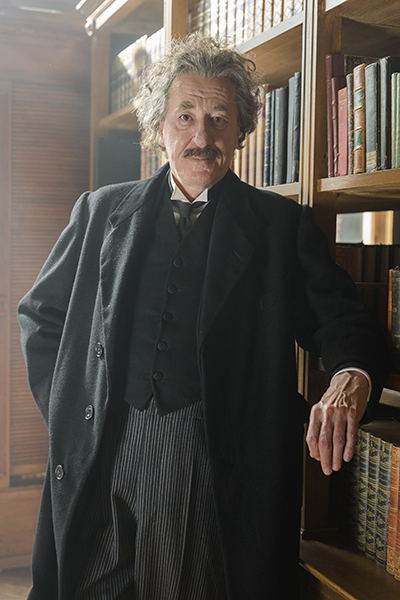 Czech Republic - Geoffrey Rush stars as Albert Einstein in National Geographic’s Genius (National Geographic/Dusan Martincek)